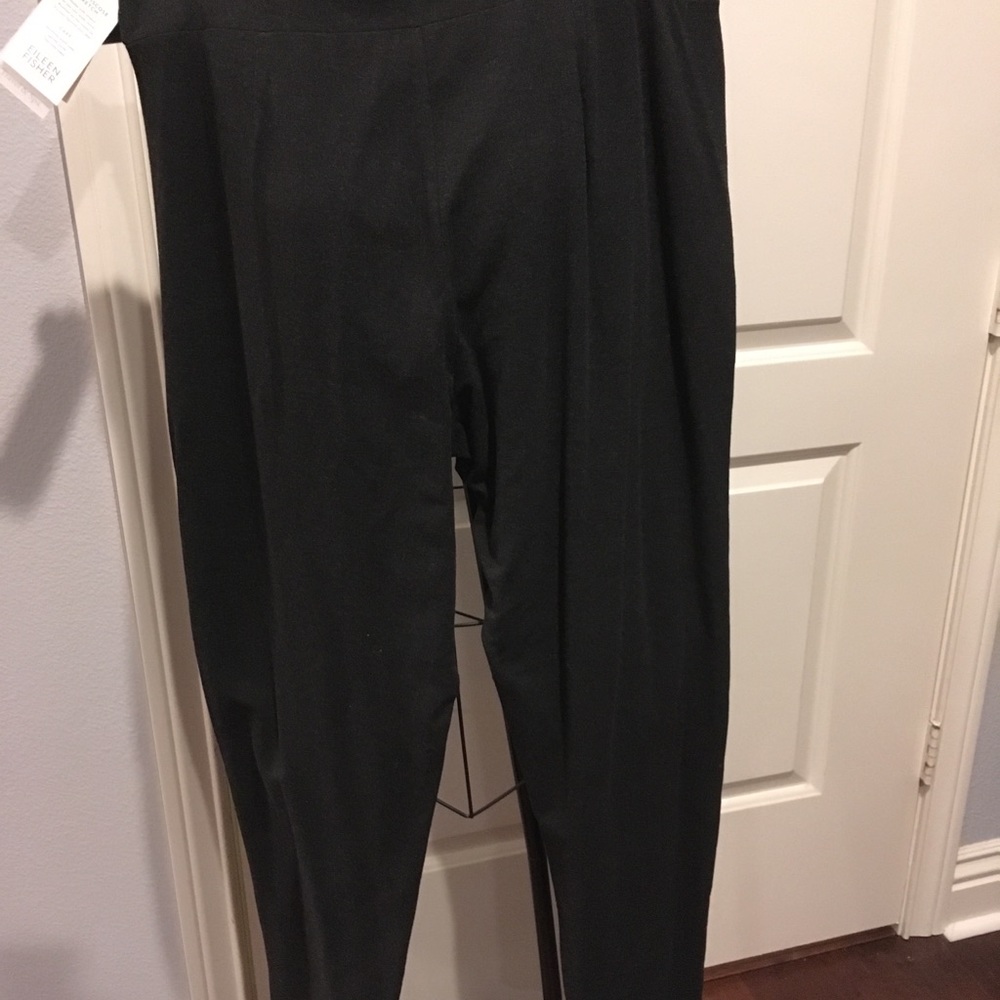 Eileen Fisher relaxed pull on pants - Picture 4 of 7